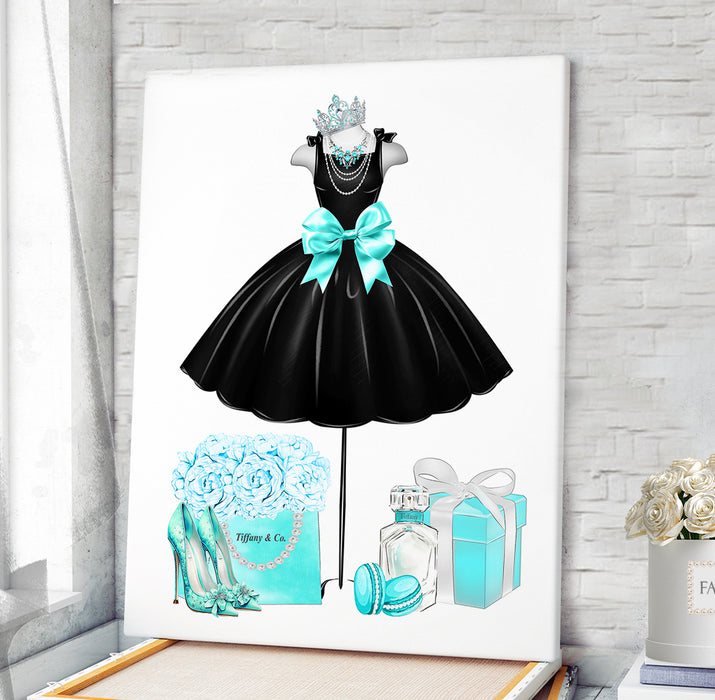 Fashion print - Fashion wall art - Canvas Wall Art - Fashion Poster