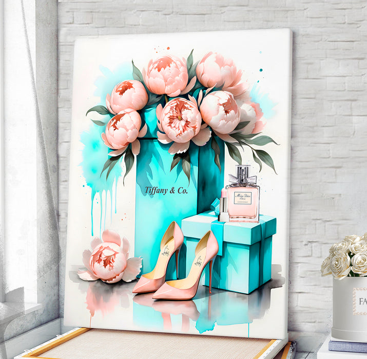 Fashion print - Fashion wall art - Canvas Wall Art - Fashion Poster