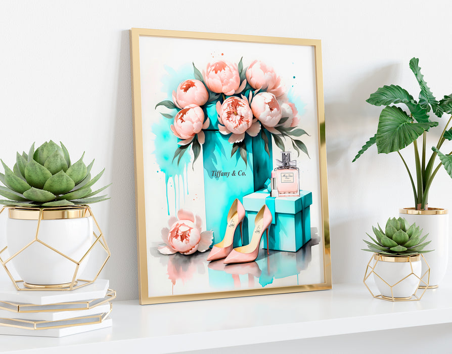 Fashion print - Fashion wall art - Canvas Wall Art - Fashion Poster