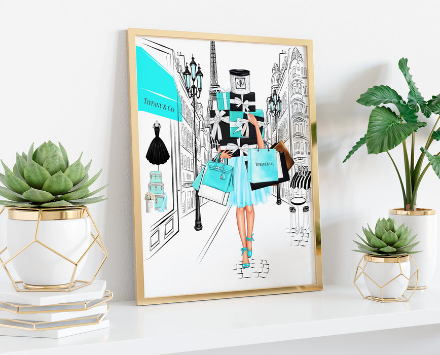 Fashion print - Fashion wall art - Canvas Wall Art - Fashion Poster