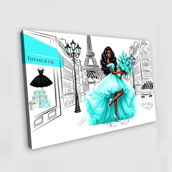 Fashion print - Fashion wall art - Canvas Wall Art - Fashion Poster