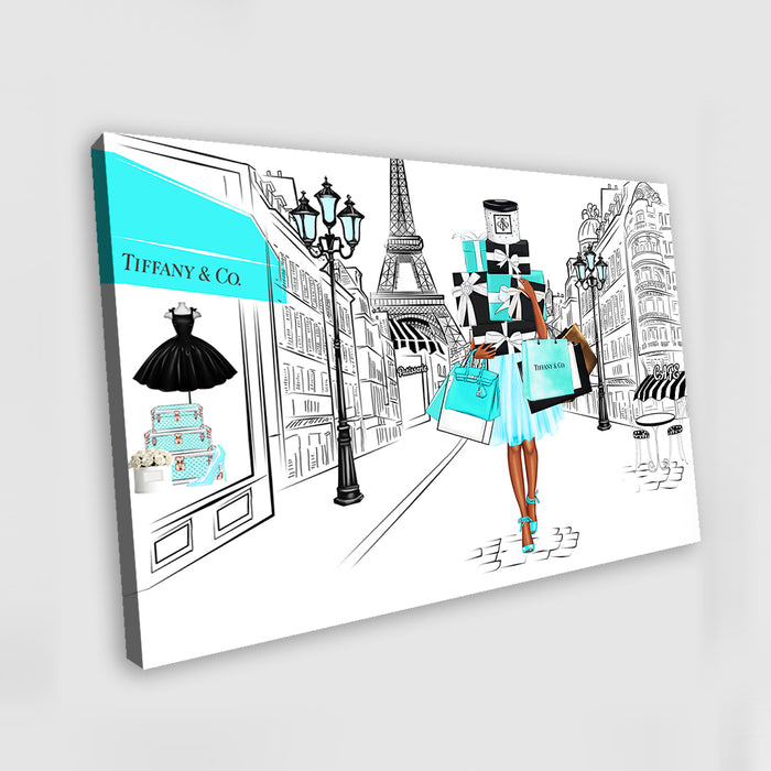 Fashion print - Fashion wall art - Canvas Wall Art - Fashion Poster