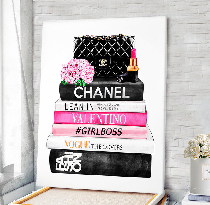 3 Set - Fashion Prints - Fashion Wall Art - Canvas Wall Art - Fashion Poster