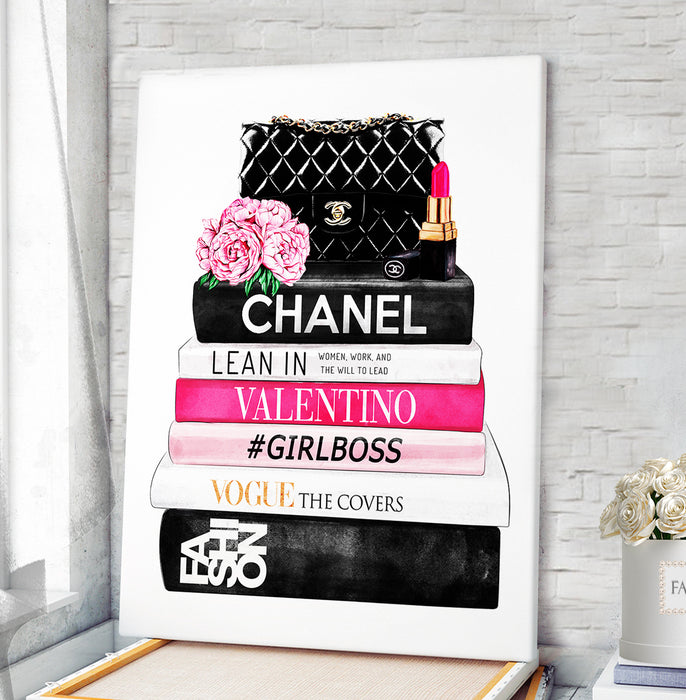 3 Set - Fashion Prints - Fashion Wall Art - Canvas Wall Art - Fashion Poster