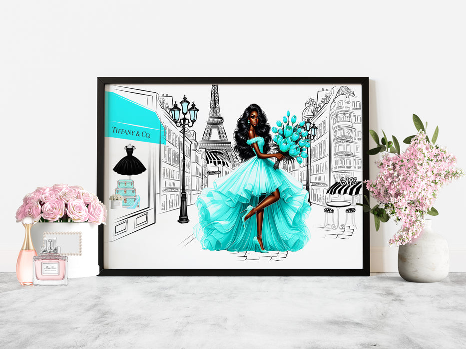 Fashion print - Fashion wall art - Canvas Wall Art - Fashion Poster