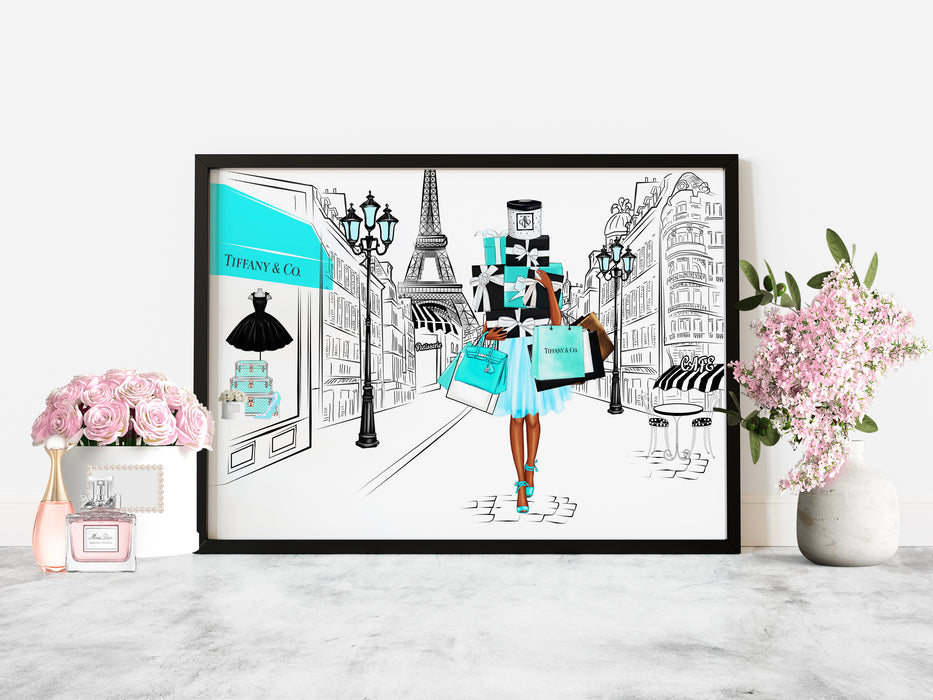 Fashion print - Fashion wall art - Canvas Wall Art - Fashion Poster