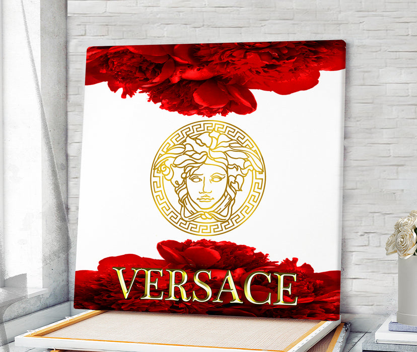 Gold Fashion Print - Fashion Wall Art - Canvas Wall Art - Fashion Poster