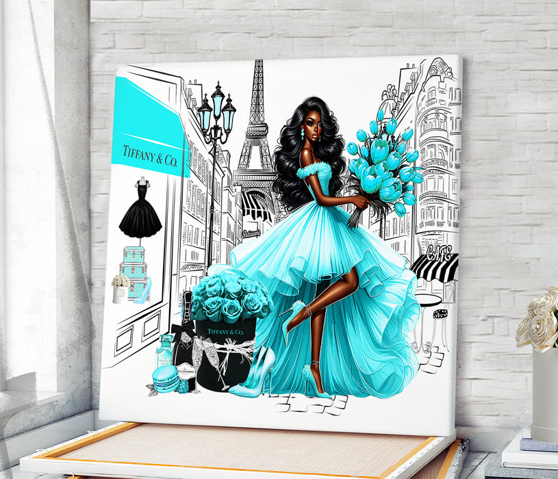 Fashion Wall Art - Fashion Prints - Canvas Wall Art - Fashion Poster