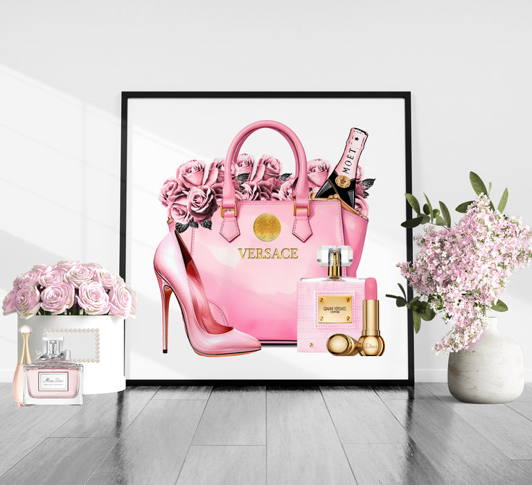 Fashion Wall Art - Fashion Prints - Canvas Wall Art - Fashion Poster