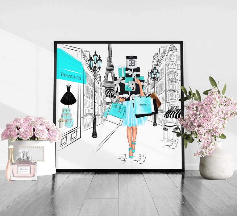 Fashion Wall Art - Fashion Prints - Canvas Wall Art - Fashion Poster