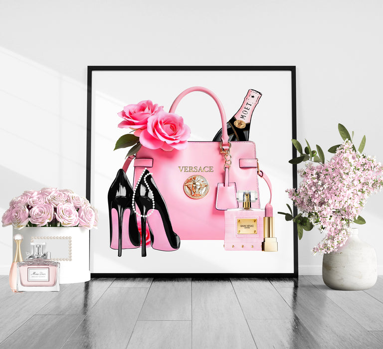 Fashion Wall Art - Fashion Prints - Canvas Wall Art - Fashion Poster