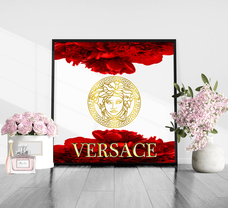 Gold Fashion Print - Fashion Wall Art - Canvas Wall Art - Fashion Poster