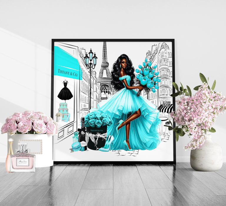 Fashion Wall Art - Fashion Prints - Canvas Wall Art - Fashion Poster