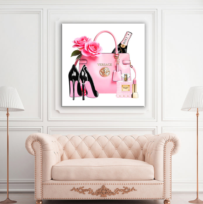 Fashion Wall Art - Fashion Prints - Canvas Wall Art - Fashion Poster