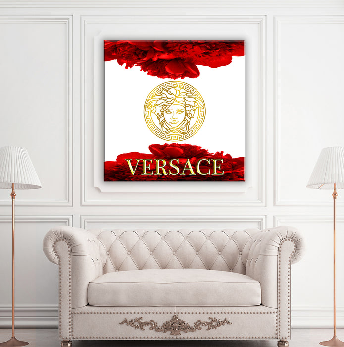 Gold Fashion Print - Fashion Wall Art - Canvas Wall Art - Fashion Poster