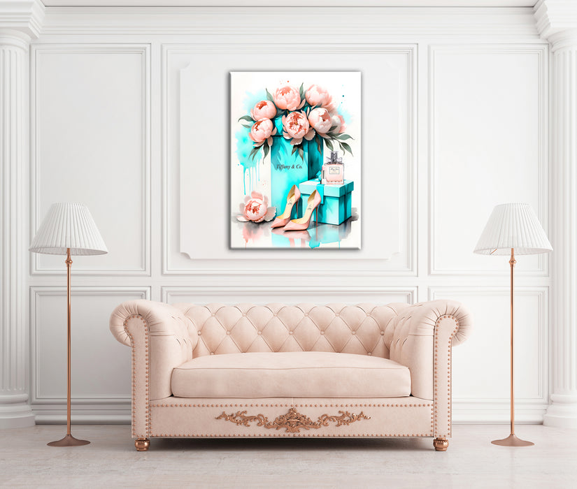 Fashion print - Fashion wall art - Canvas Wall Art - Fashion Poster