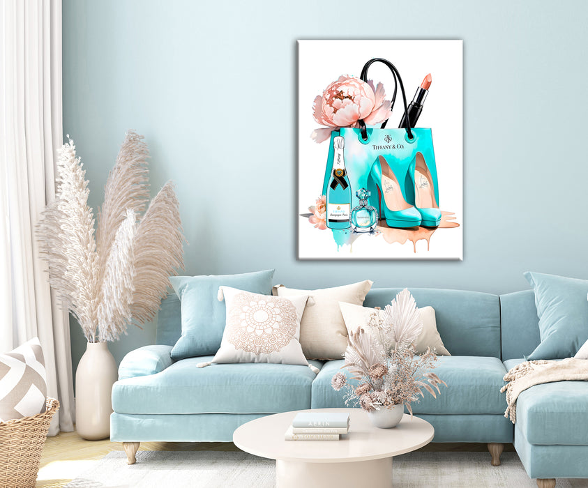 Fashion print - Fashion wall art - Canvas Wall Art - Fashion Poster