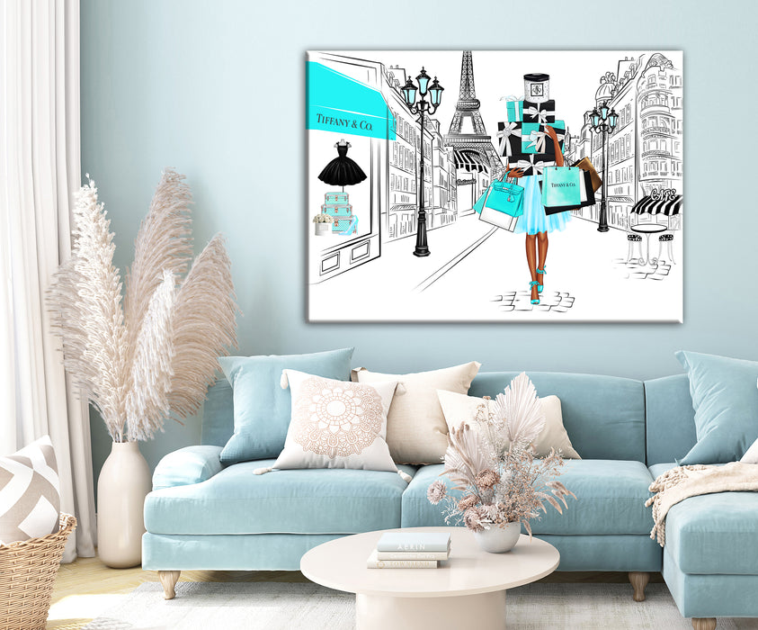 Fashion print - Fashion wall art - Canvas Wall Art - Fashion Poster