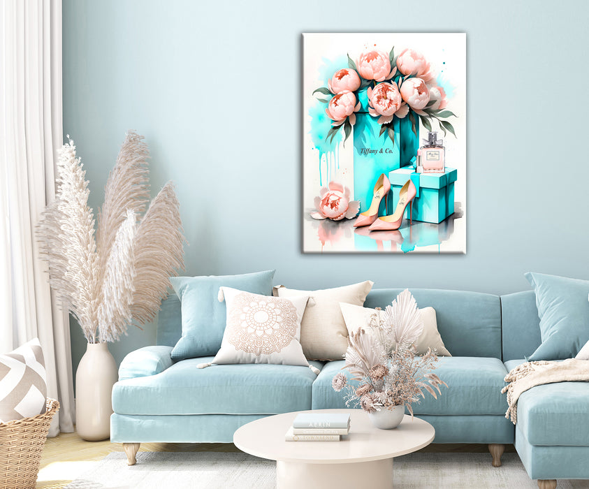 Fashion print - Fashion wall art - Canvas Wall Art - Fashion Poster