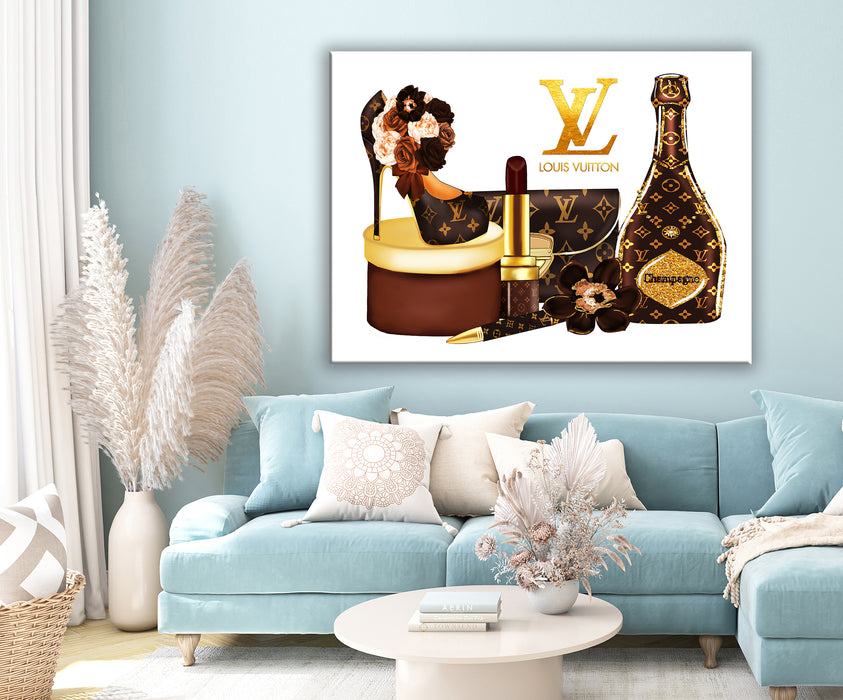 Fashion print - Fashion wall art - Canvas Wall Art - Fashion Poster