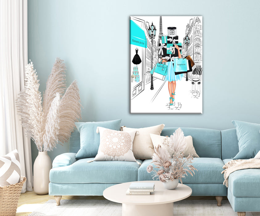 Fashion print - Fashion wall art - Canvas Wall Art - Fashion Poster