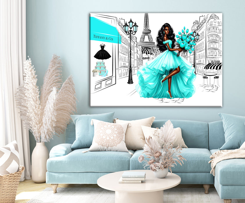 Fashion print - Fashion wall art - Canvas Wall Art - Fashion Poster