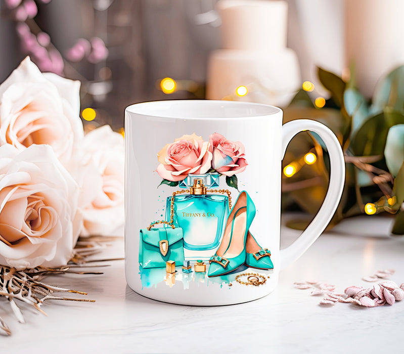 Kaffeetasse aus Keramik, 11 oz, 15 oz – Fashion Print