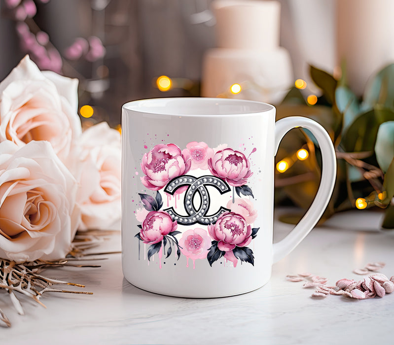 Kaffeetasse aus Keramik, 11 oz, 15 oz – Fashion Print