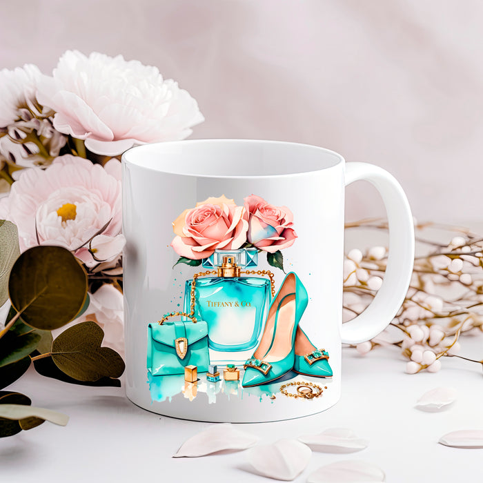 Kaffeetasse aus Keramik, 11 oz, 15 oz – Fashion Print