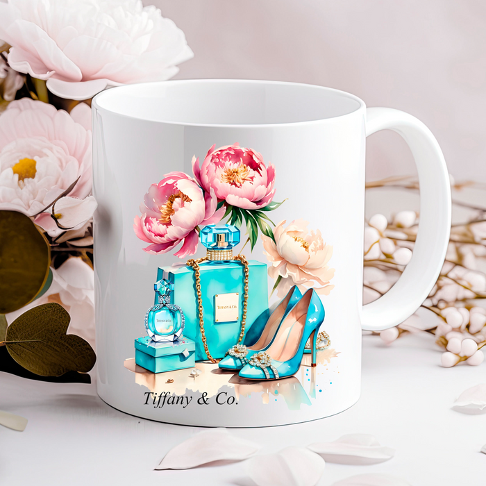 Kaffeetasse aus Keramik, 11 oz, 15 oz – Fashion Print