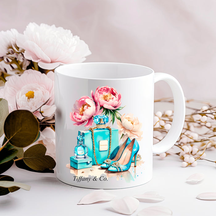 Kaffeetasse aus Keramik, 11 oz, 15 oz – Fashion Print