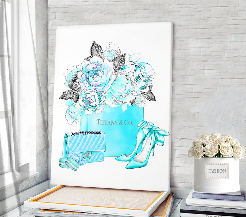 Fashion print - Fashion wall art - Canvas Wall Art - Fashion Poster