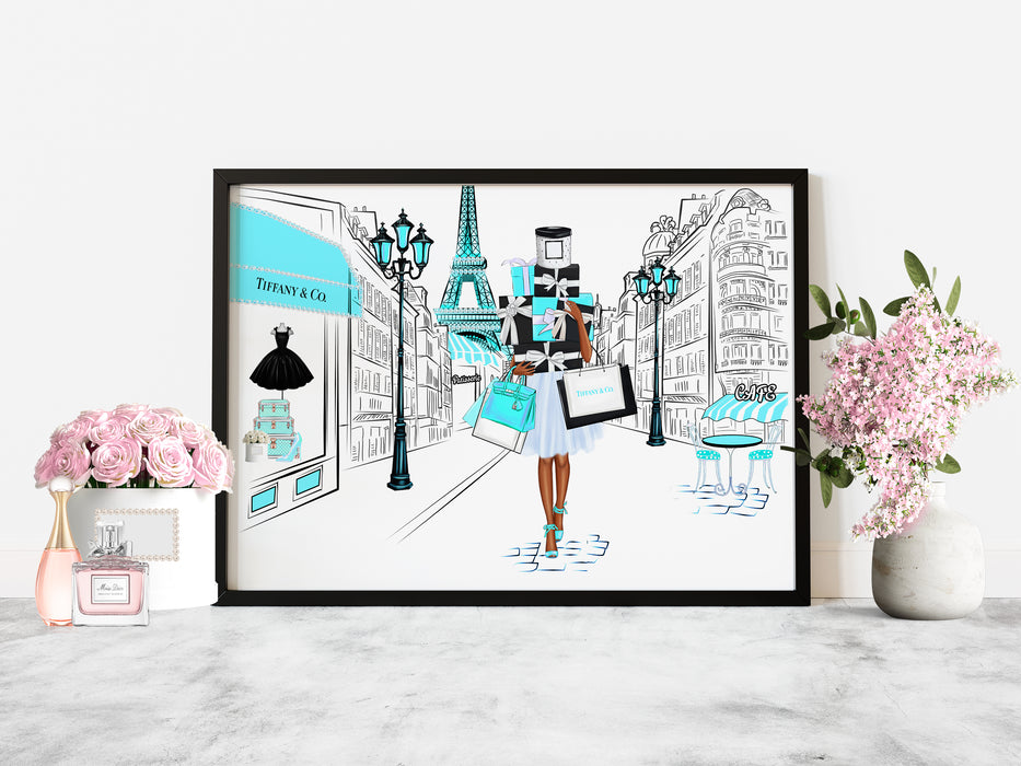 Fashion print - Fashion wall art - Canvas Wall Art - Fashion Poster