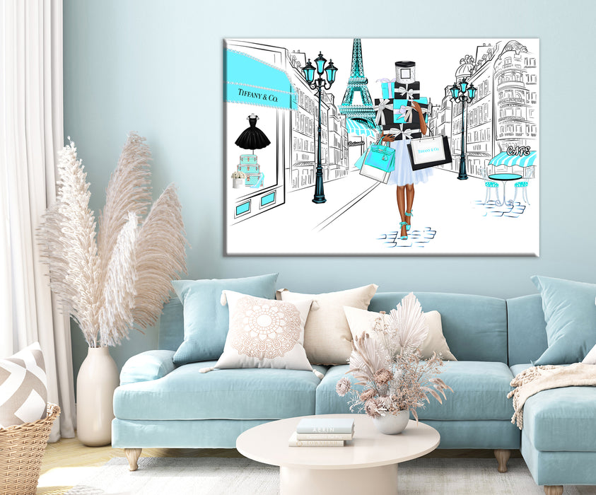 Fashion print - Fashion wall art - Canvas Wall Art - Fashion Poster