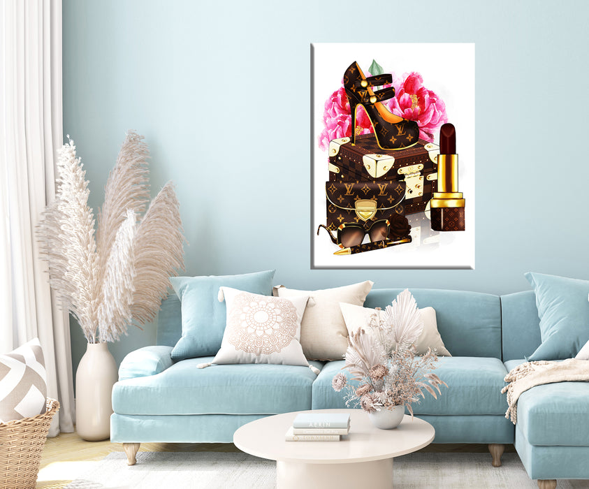 Fashion prints - Fashion Wall Art - Canvas Wall Art - Fashion Poster