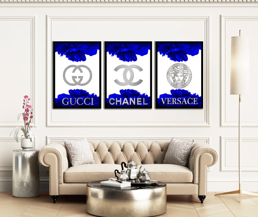 3 Set - Fashion Prints - Fashion Wall Art - Canvas Wall Art - Fashion Poster